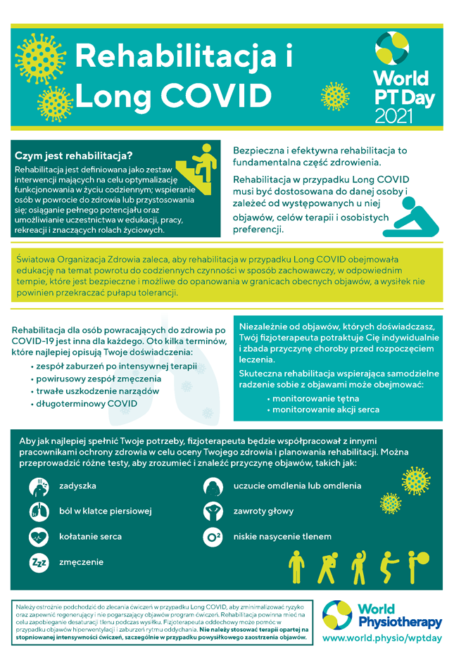 Image for World PT Day 2021 InfoSheet 2 in Polish