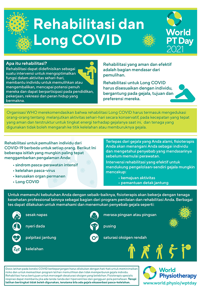 Image of World PT Day 2021 information sheet 2 in Indonesian