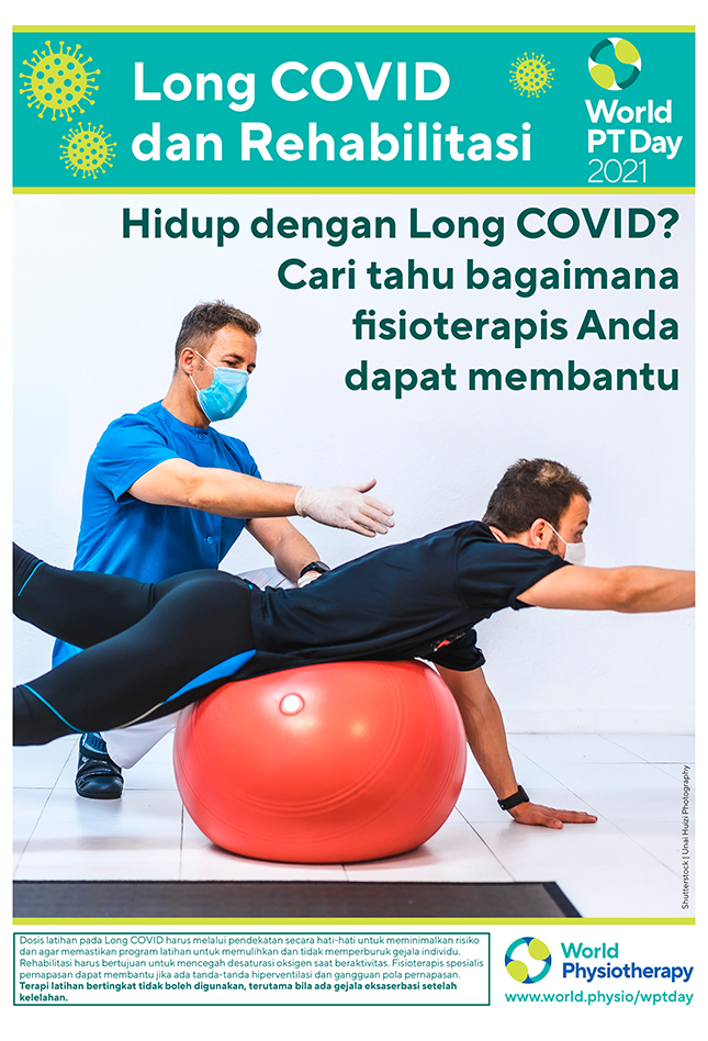 Image of World PT Day 2021 poster 5 in Indonesian