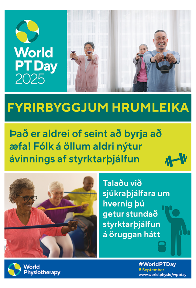 World PT Day 2025 Poster 3