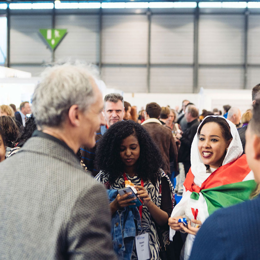A crowd of people at Congress 2019