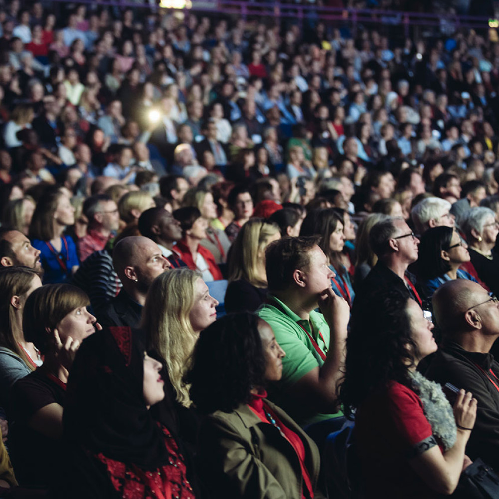 A packed audience at Congress 2019