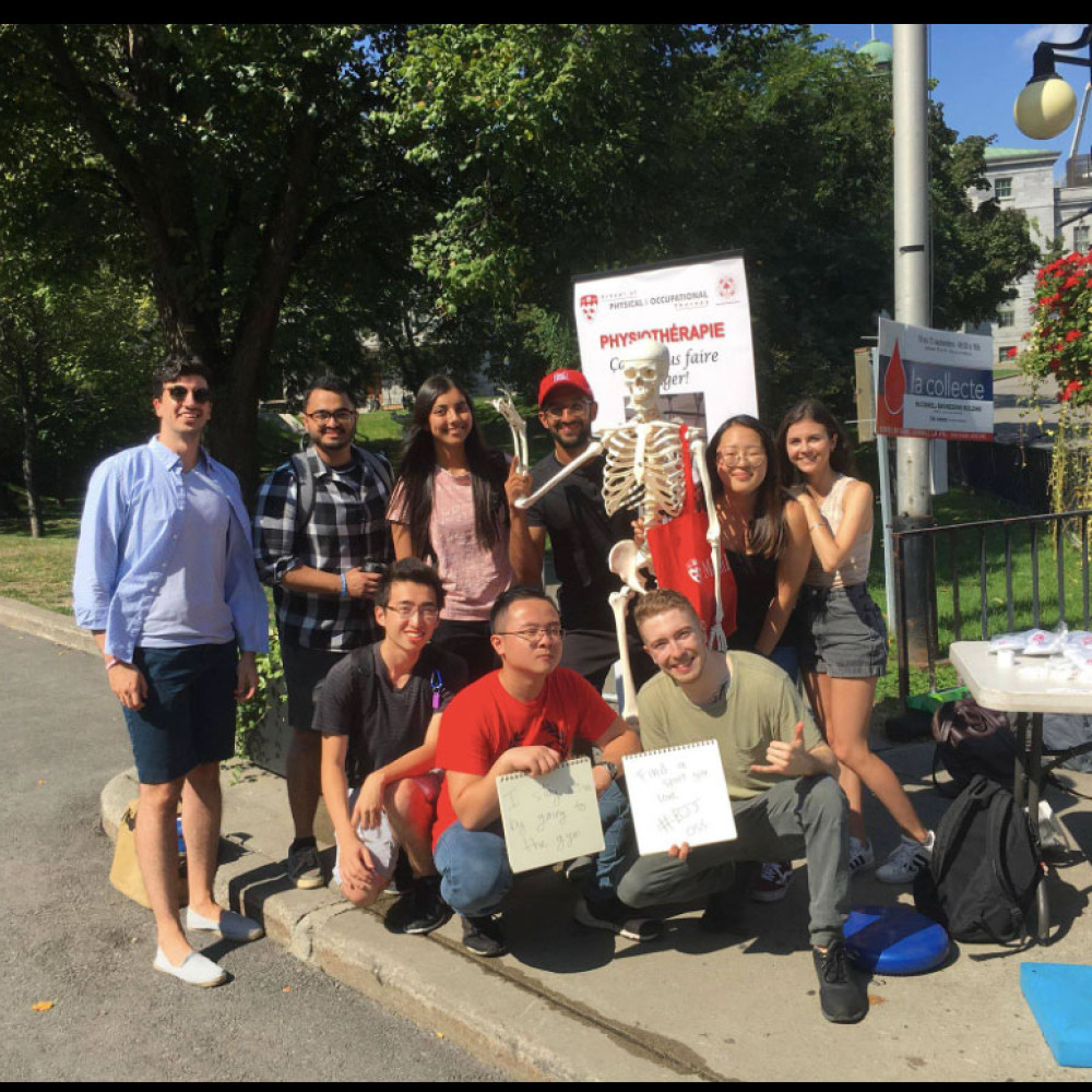 Photograph of World PT Day 2018 celebration in Canada