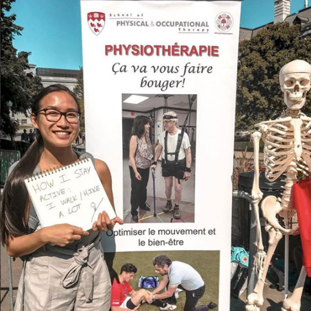 Photograph of World PT Day 2018 celebration in Canada