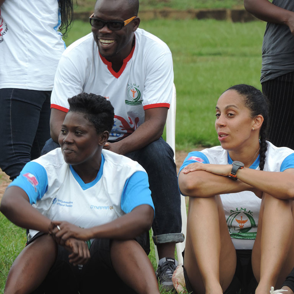 Photograph of World PT Day 2018 celebration in Ivory Coast