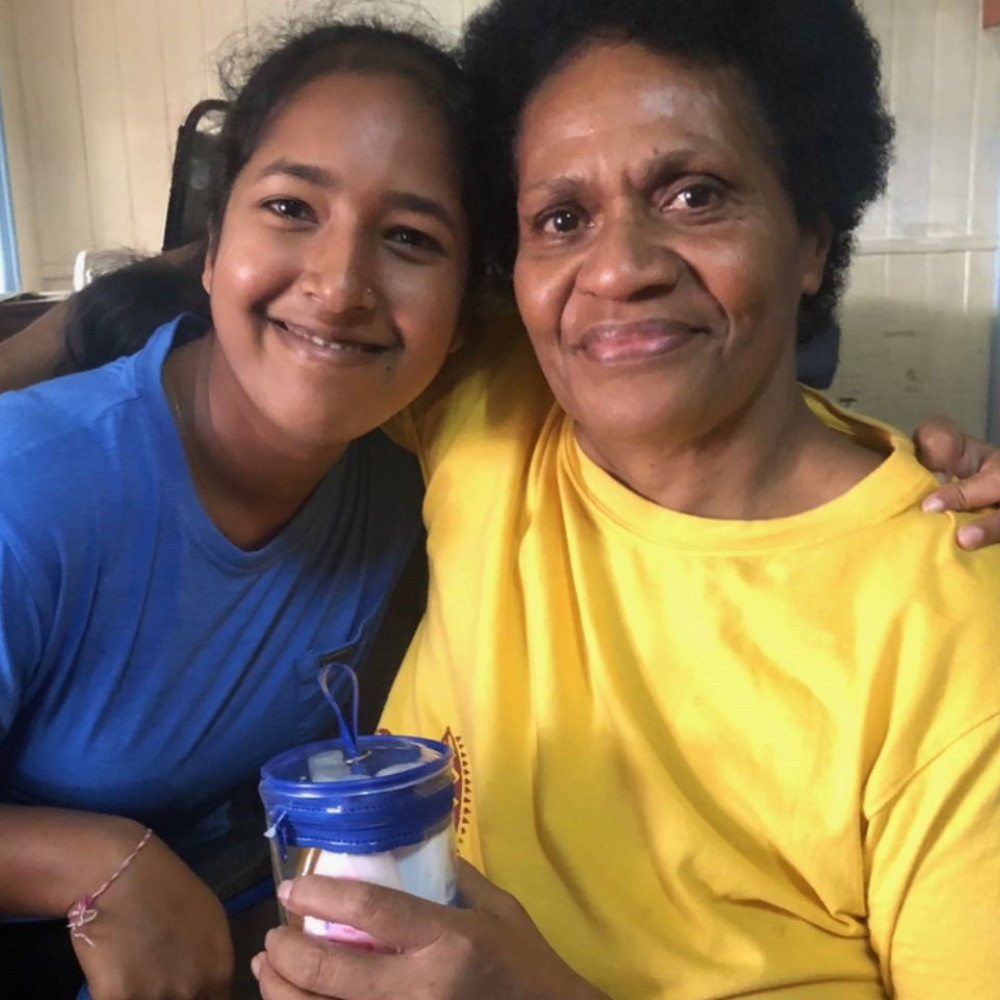 Photograph showing a celebration held in Fiji to mark World PT Day 2019