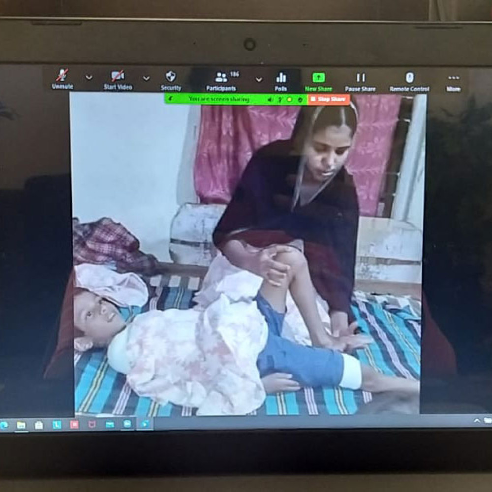 Image of World PT Day 2020 activities held by VAPMS College of Physiotherapy