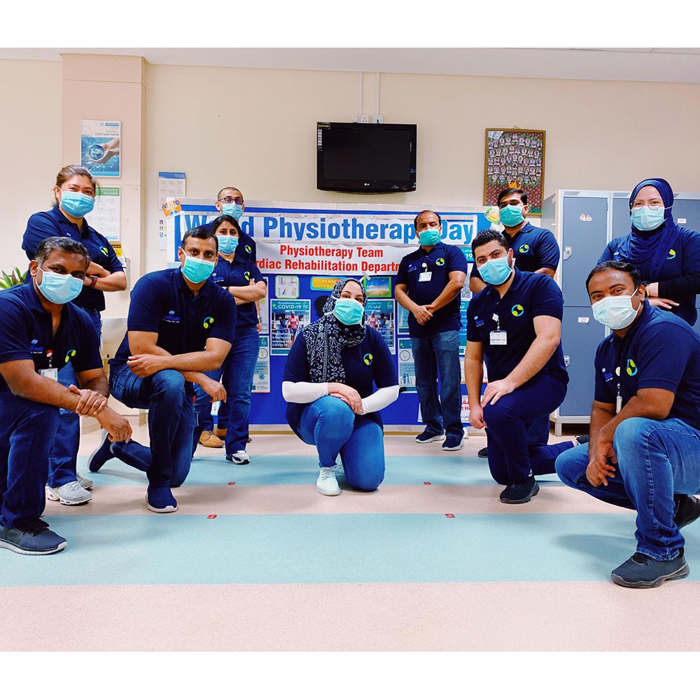 Photo of World PT Day 2020 celebrations at Heart Hospital, Hamad Medical Corporation