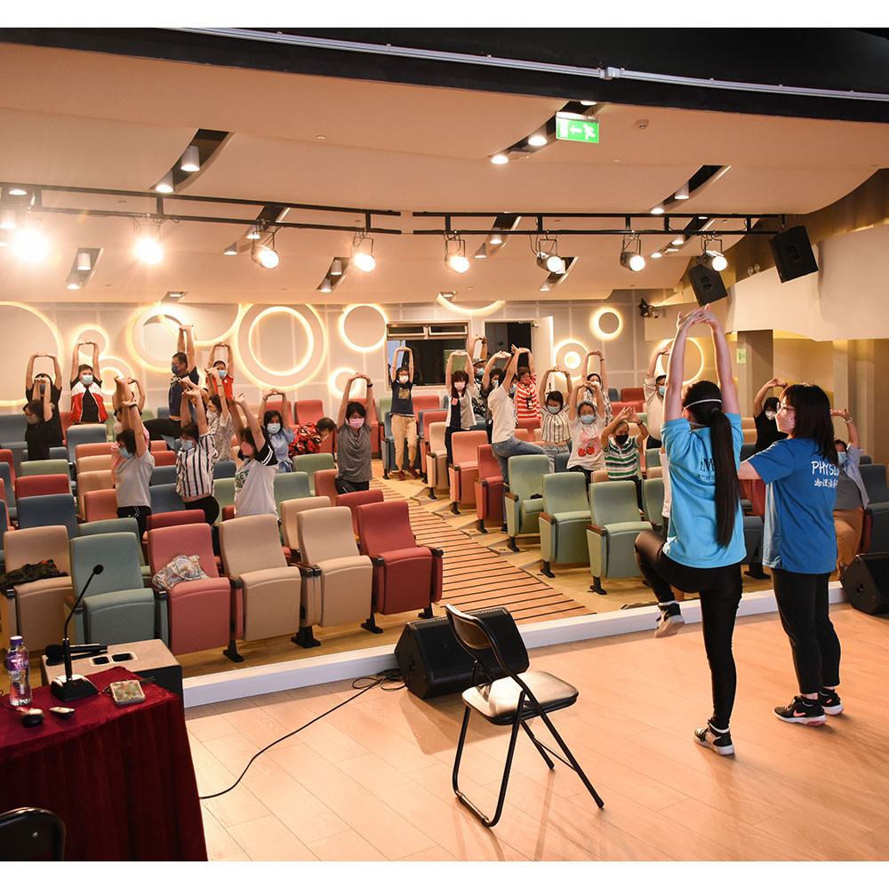 Photo of workshop held by Macau Physical Therapists Association to mark World PT Day 2022