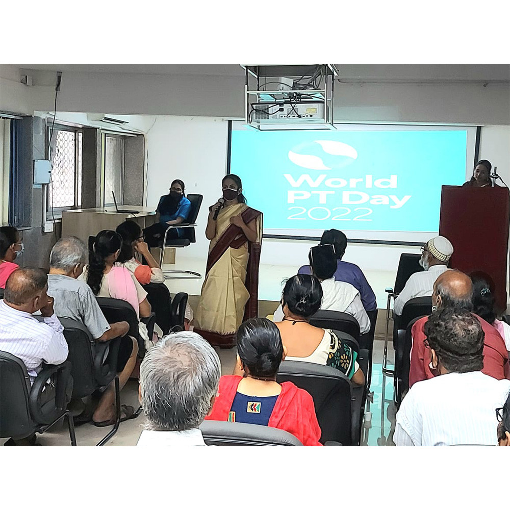 World PT Day 2022 activities in India