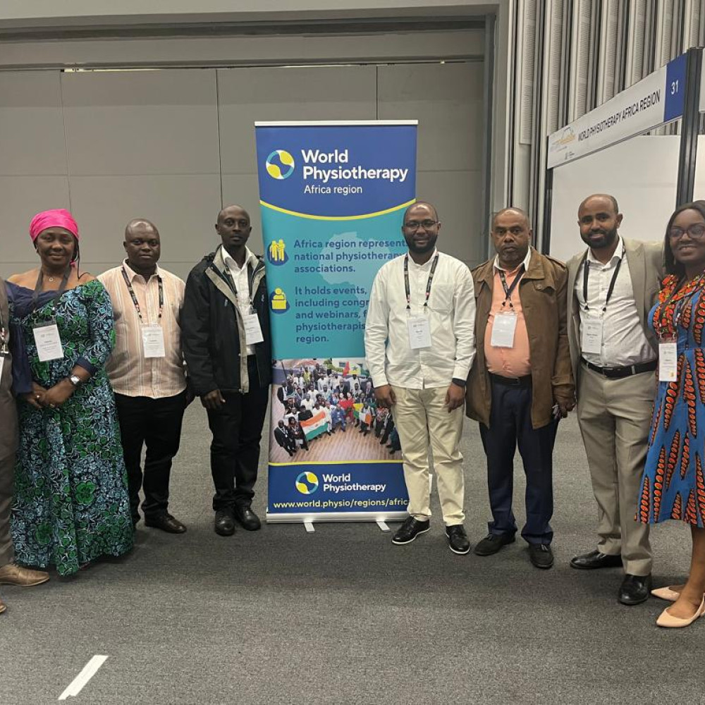 Delegates at World Physiotherapy Africa region general meeting September 2024