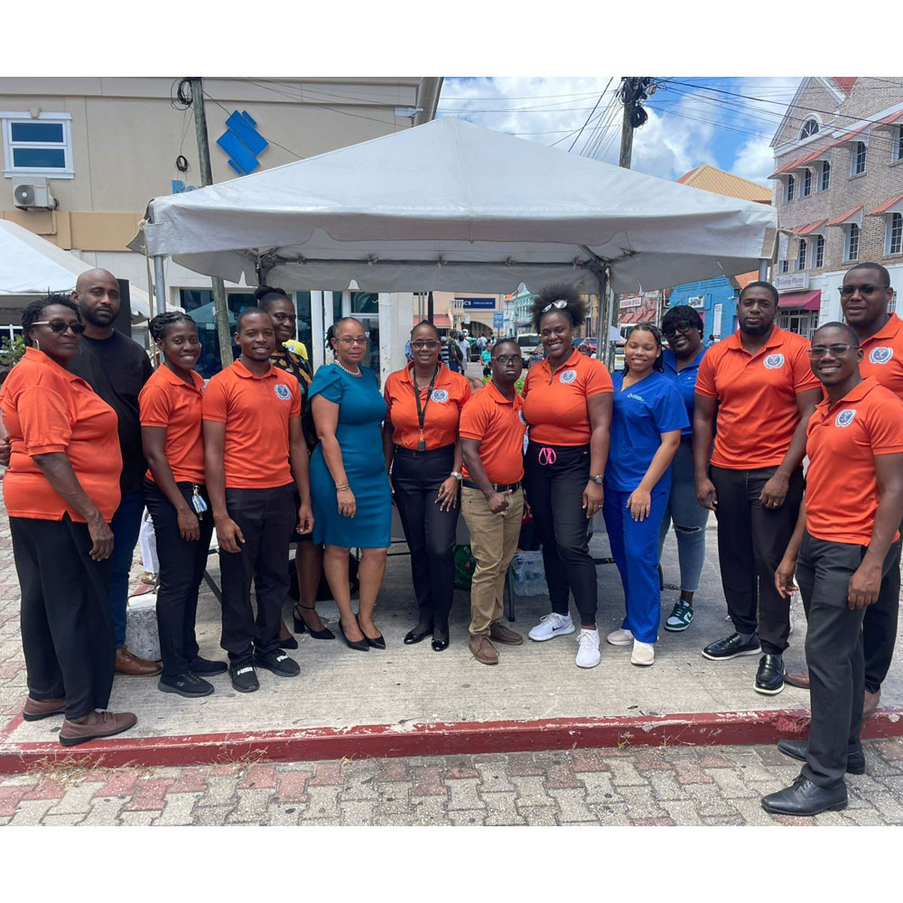 Photo showing activities held for World PT Day 2025 in Grenada