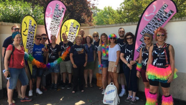 The CSP team at Pride