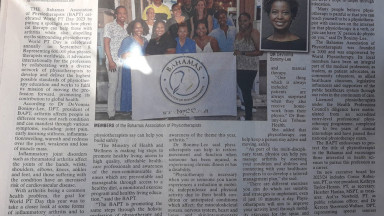 World PT Day 2023 celebrations in Bahamas