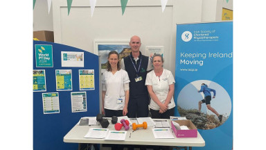 Photo of World PT Day celebrations in Ireland